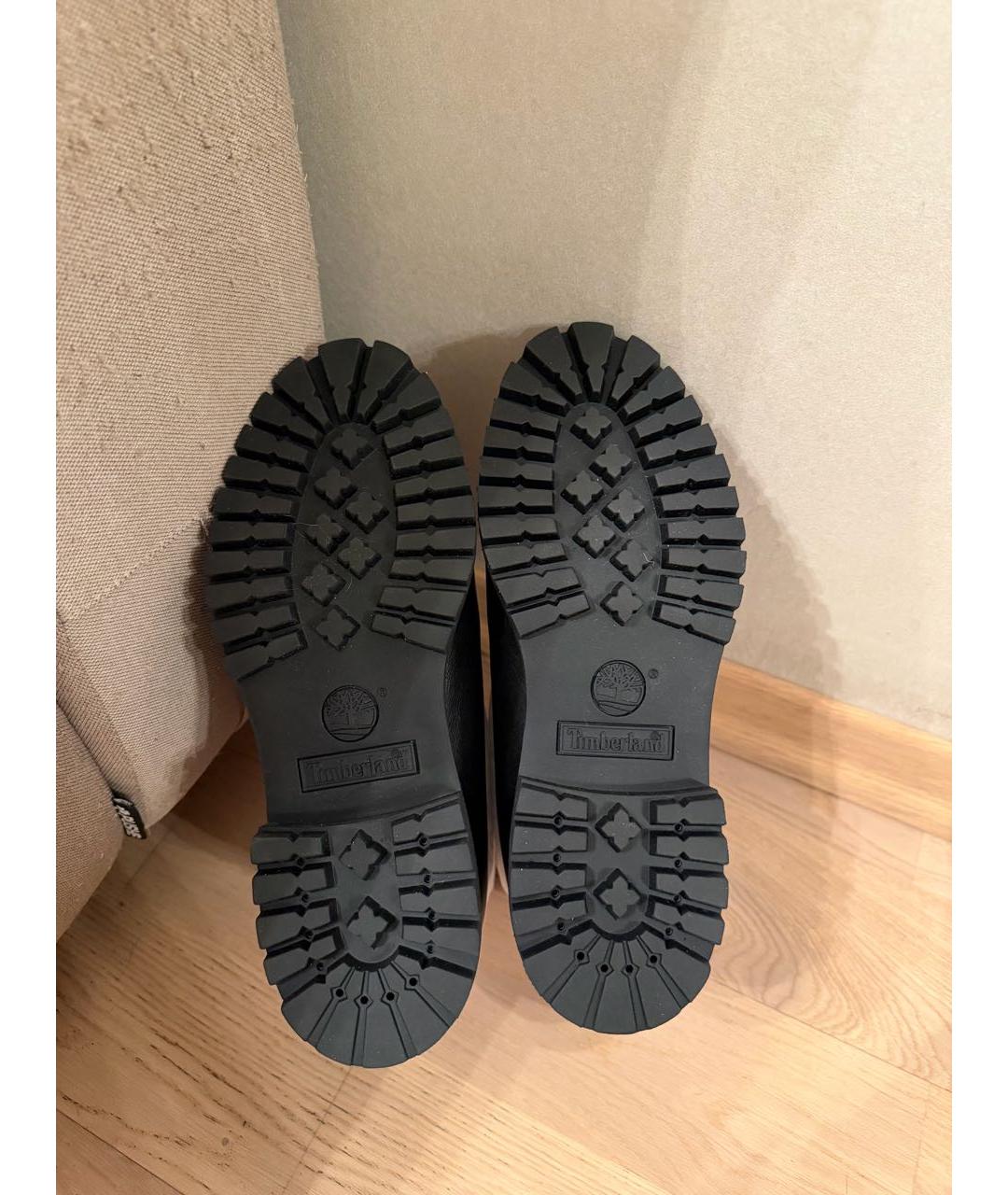 TIMBERLAND Черные кожаные высокие ботинки, фото 5