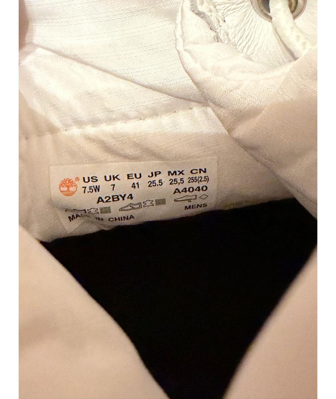 TIMBERLAND Черные кожаные высокие ботинки, фото 6