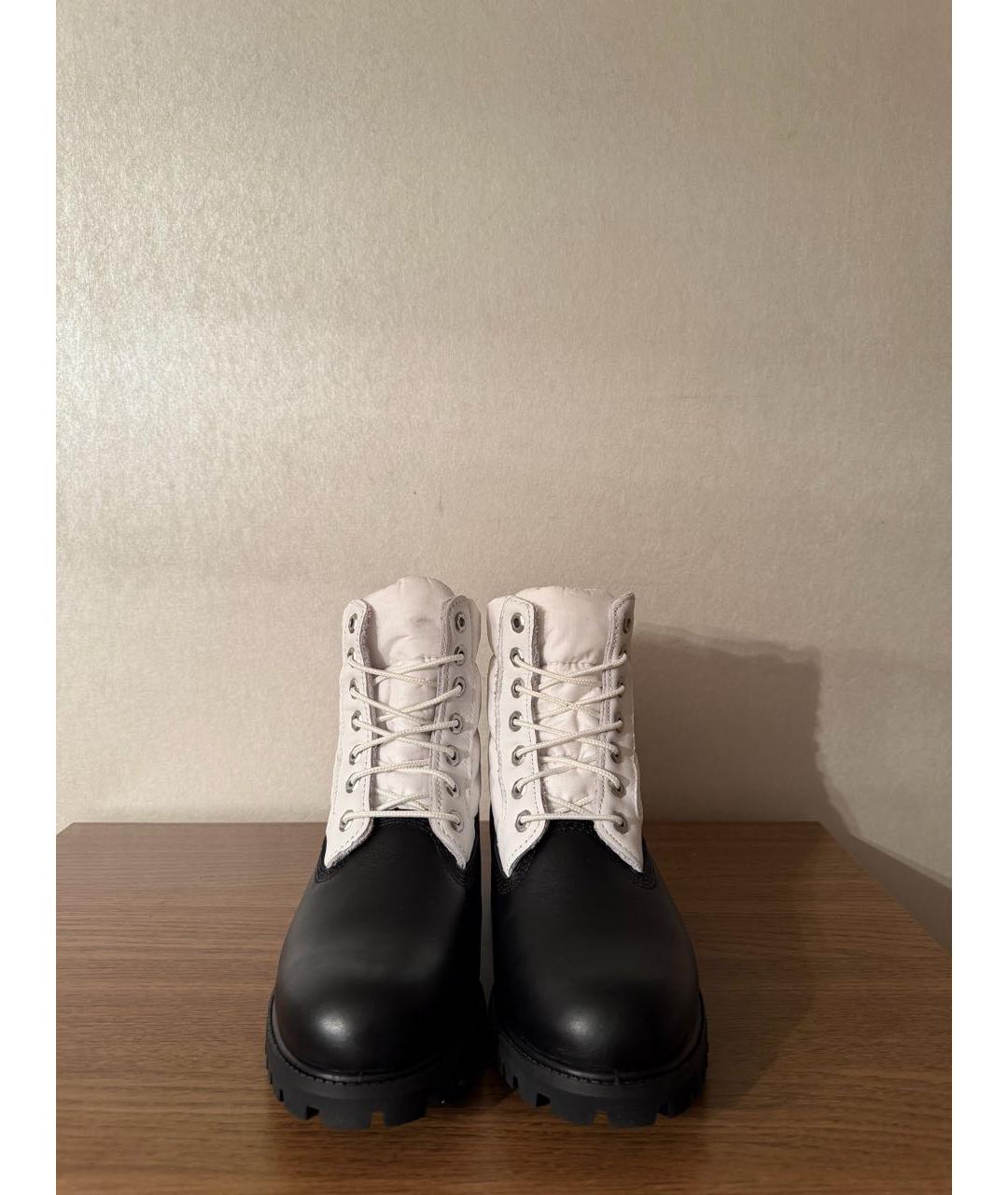 TIMBERLAND Черные кожаные высокие ботинки, фото 2