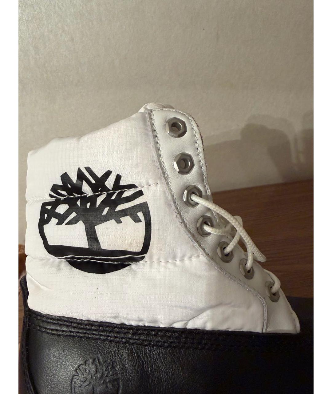 TIMBERLAND Черные кожаные высокие ботинки, фото 7