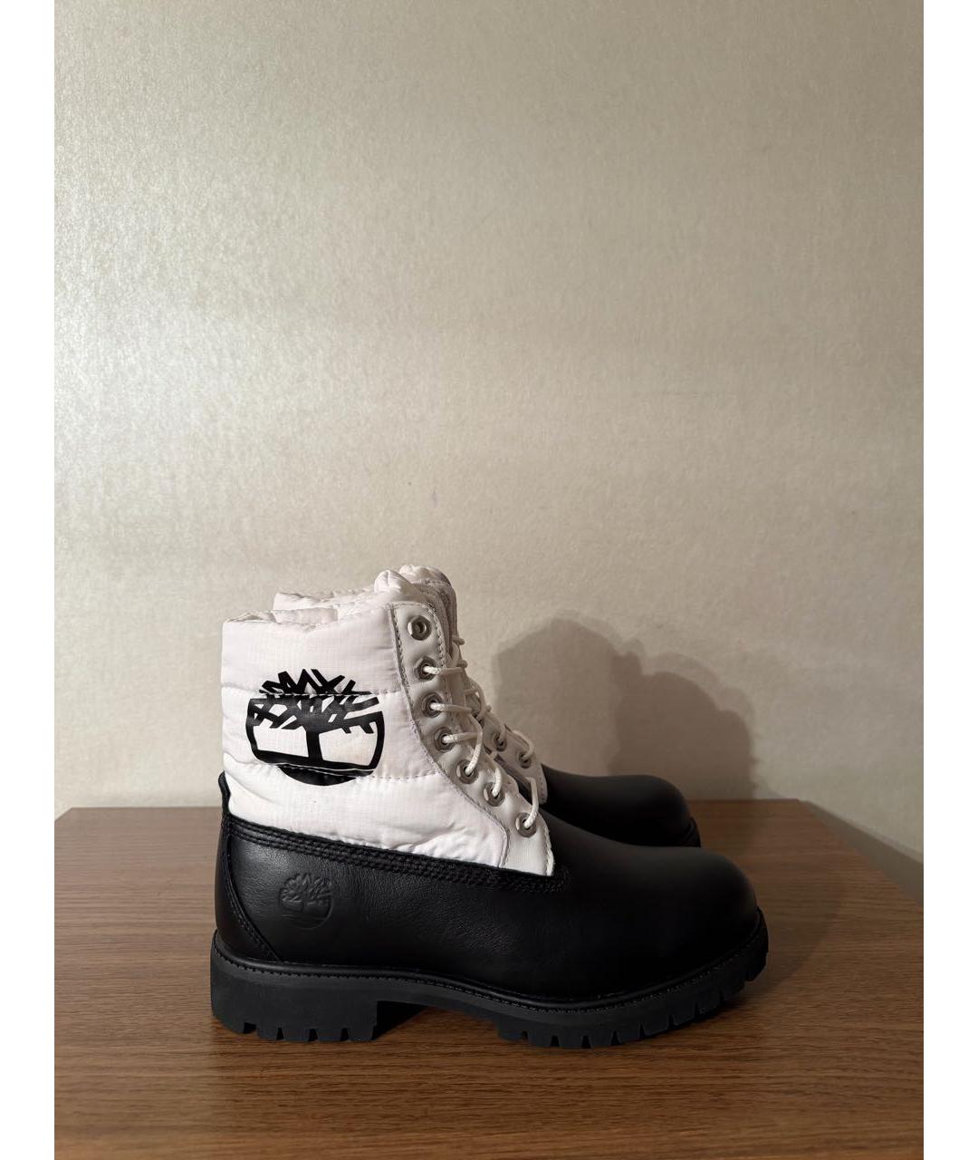 TIMBERLAND Черные кожаные высокие ботинки, фото 8