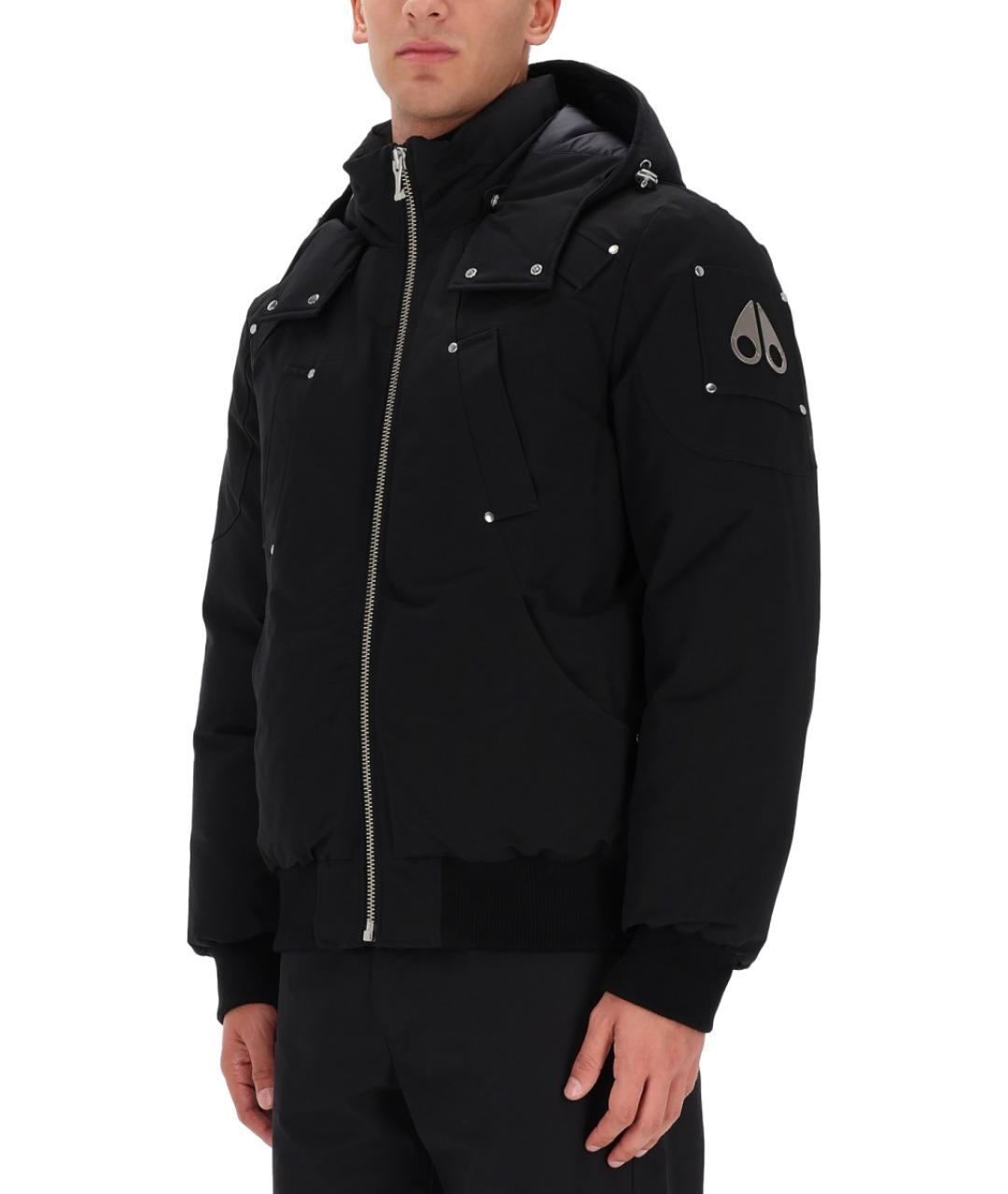 MOOSE KNUCKLES Черная хлопковая куртка, фото 5