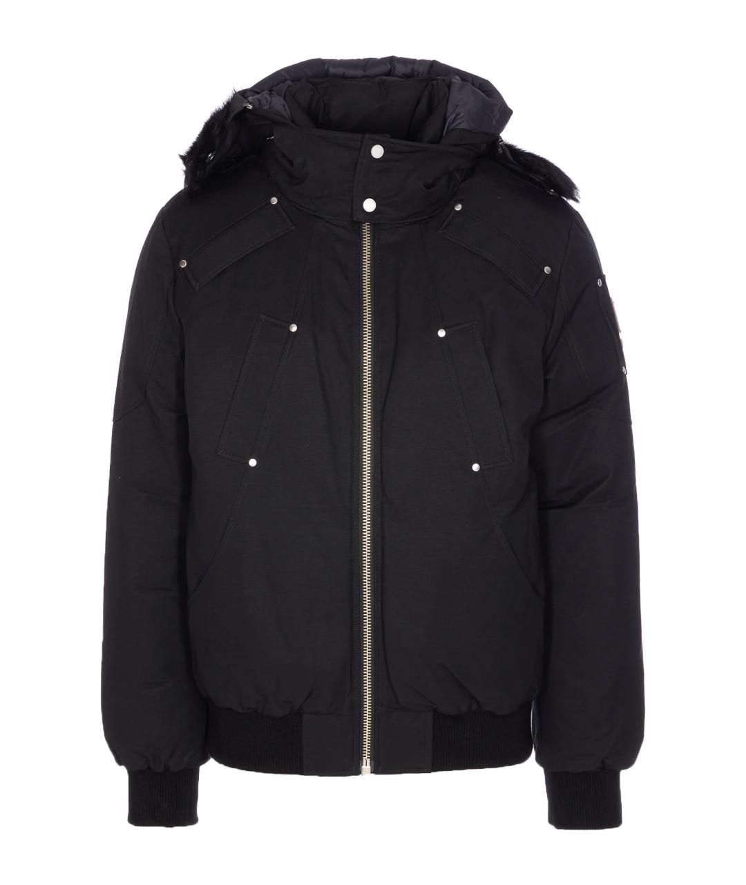 MOOSE KNUCKLES Черная хлопковая куртка, фото 1