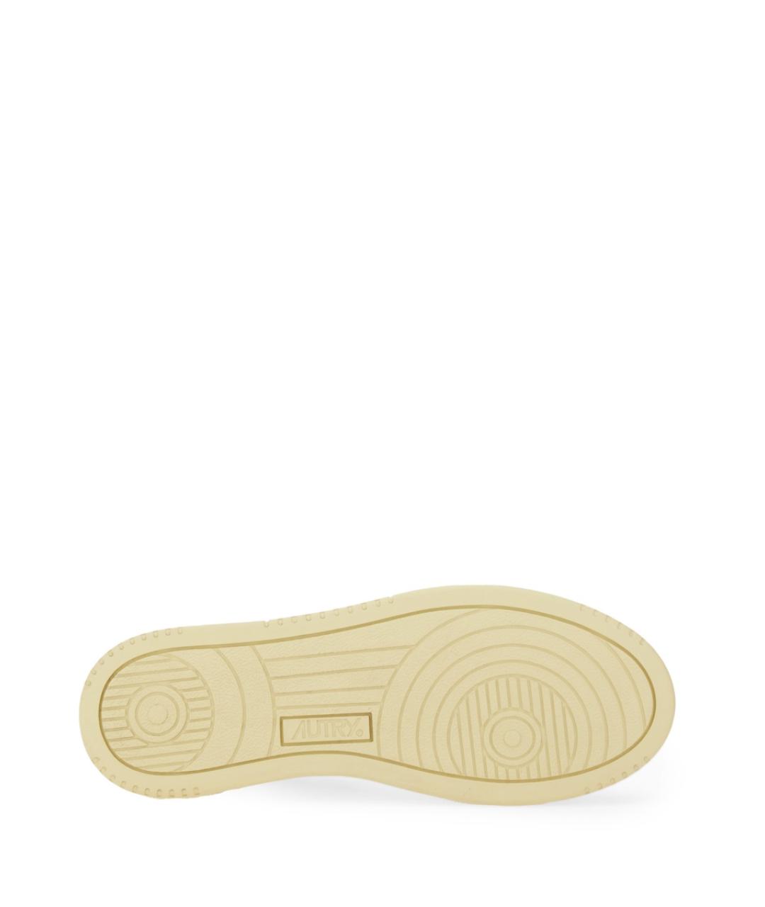 AUTRY Белые кожаные кроссовки, фото 5