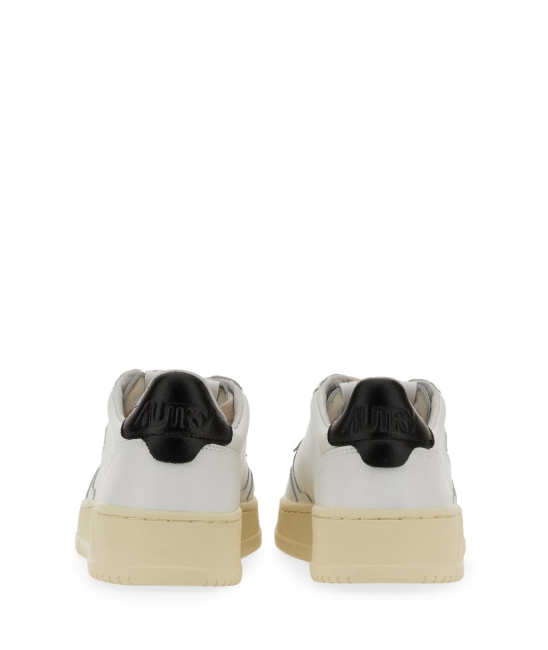 AUTRY Белые кожаные кроссовки, фото 3