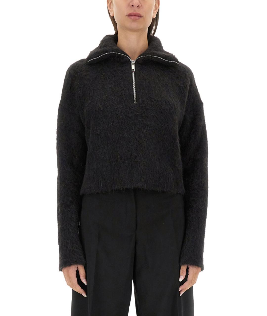 SPORTMAX Черный шерстяной джемпер / свитер, фото 1