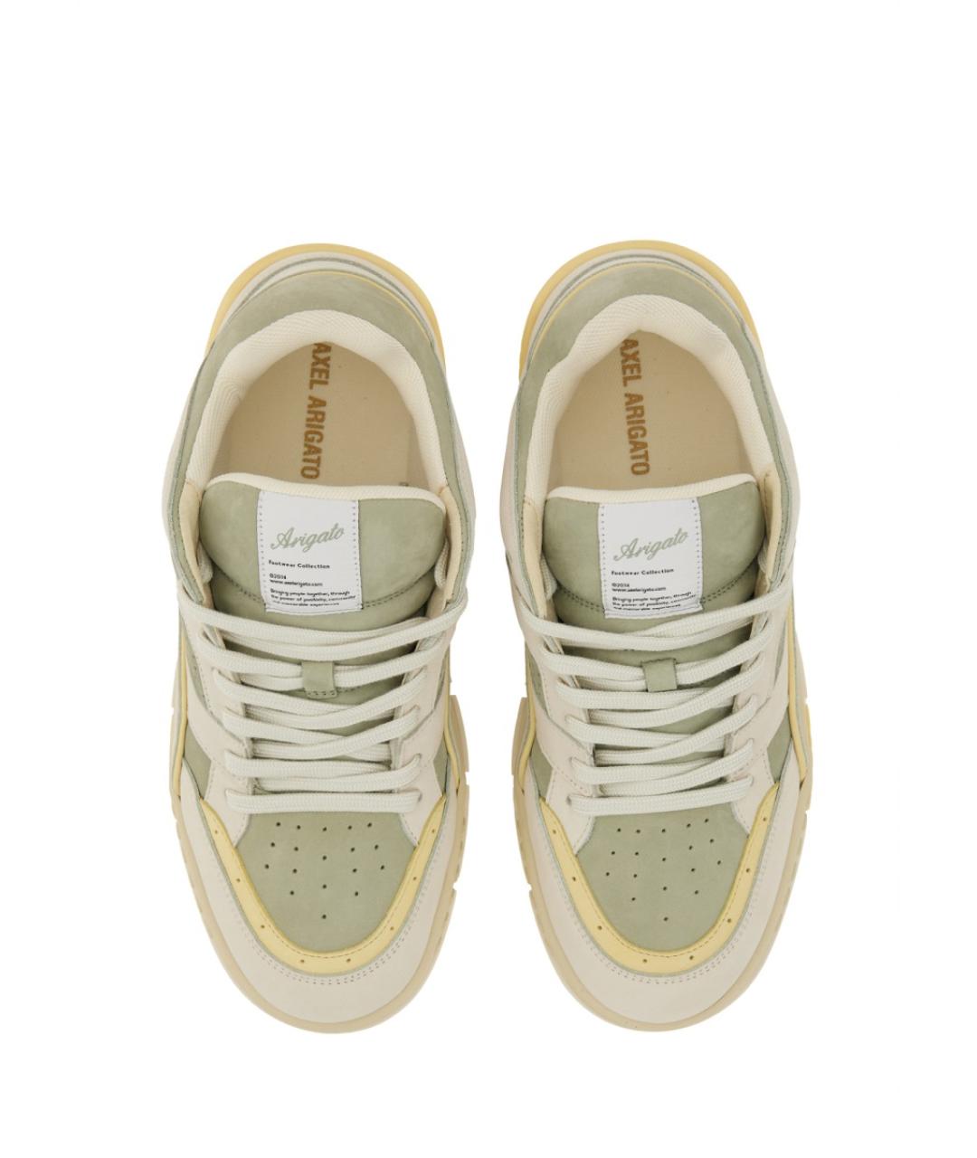 AXEL ARIGATO Зеленые синтетические низкие кроссовки / кеды, фото 6