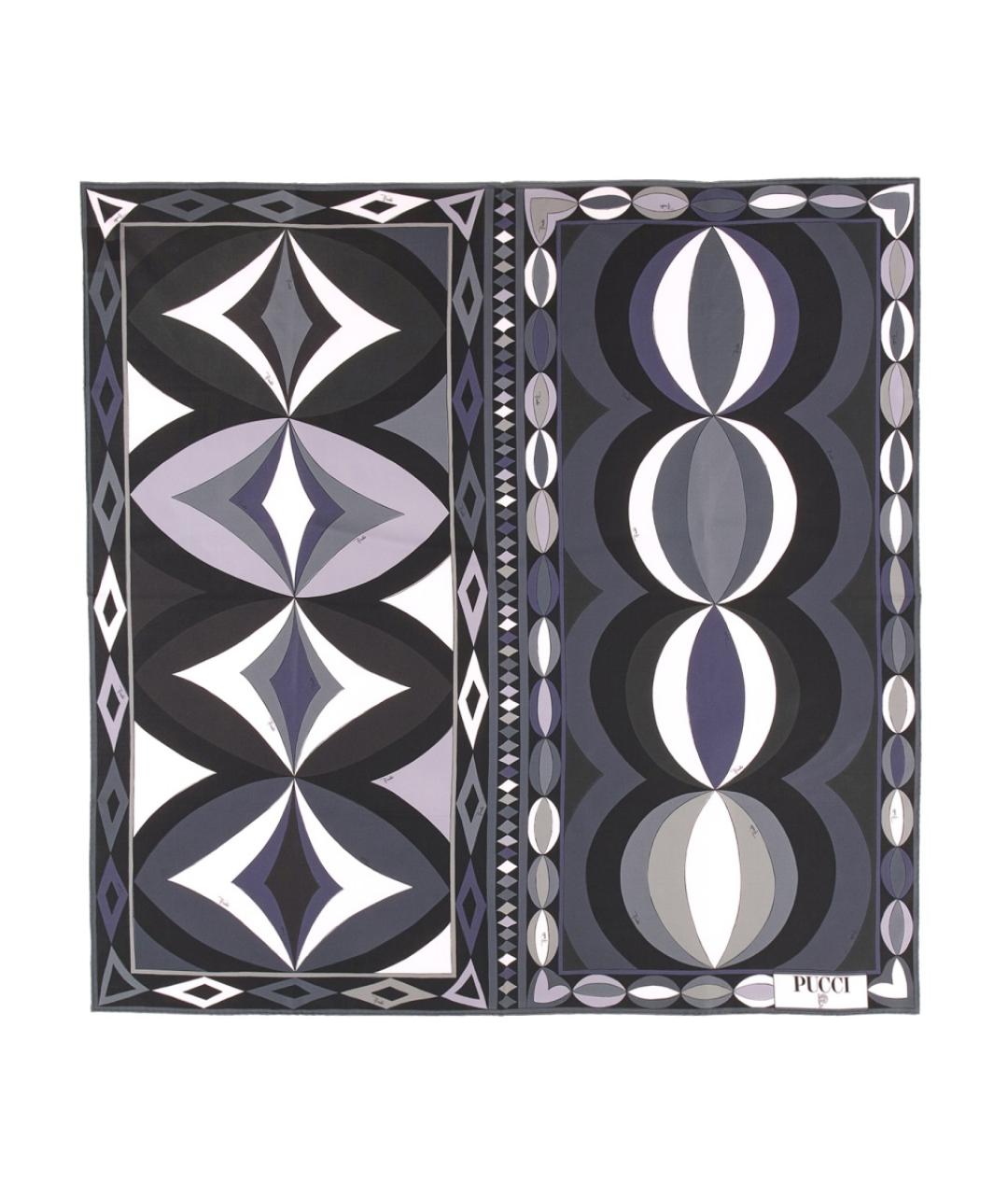 PUCCI Мульти шелковый платок, фото 1