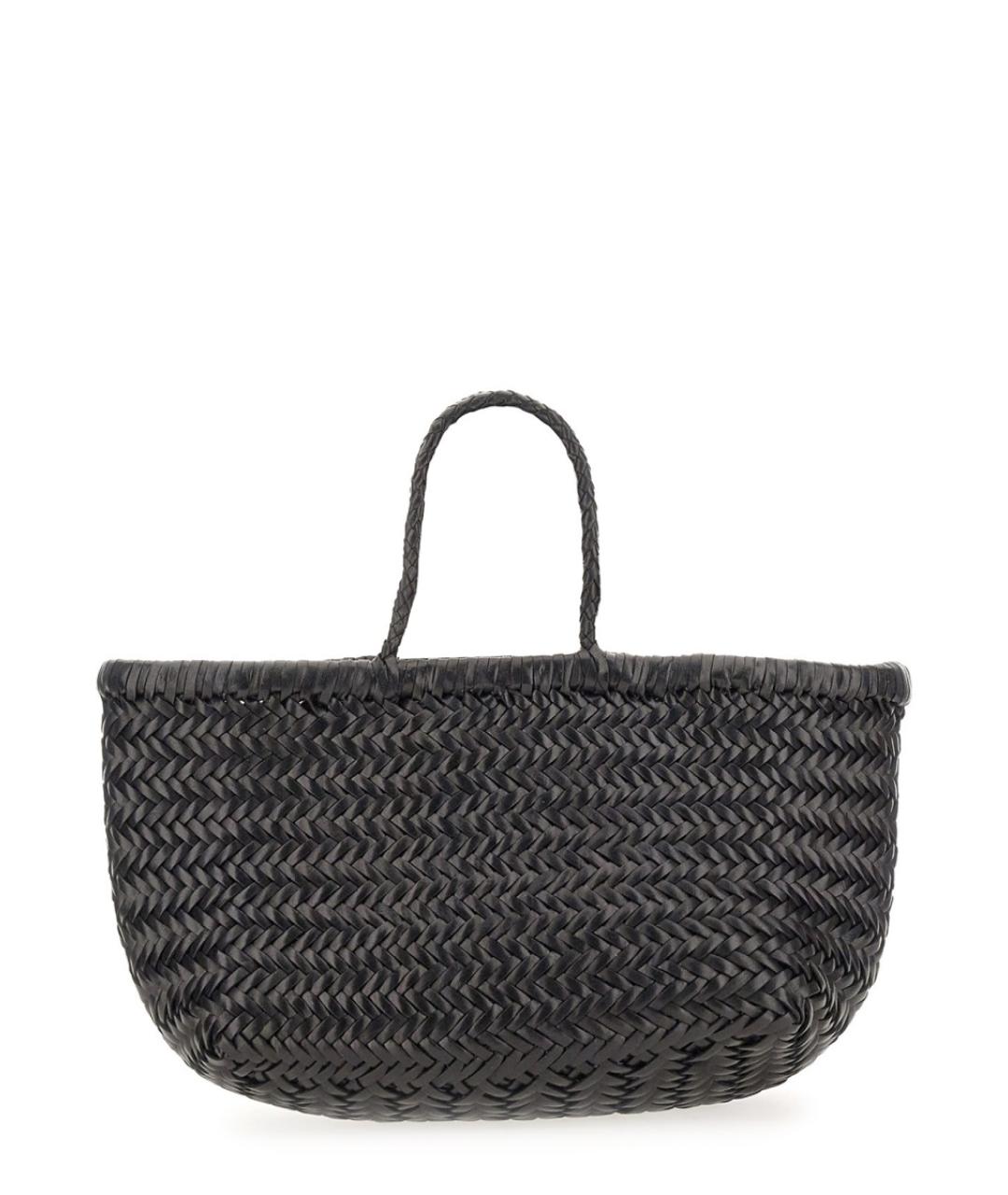 Dragon Diffusion Черная кожаная сумка тоут, фото 1