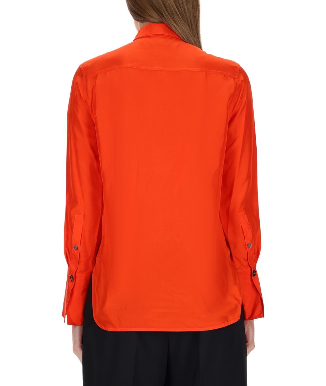 PAUL SMITH Красная шелковая рубашка, фото 4