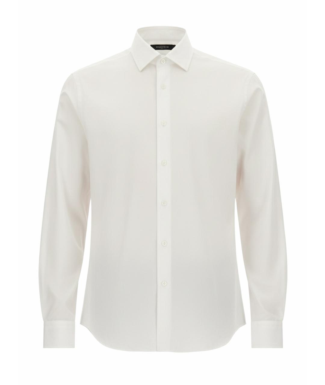 HUGO BOSS Белая хлопковая кэжуал рубашка, фото 1