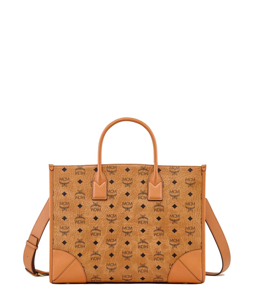 MCM Коричневая сумка тоут, фото 1