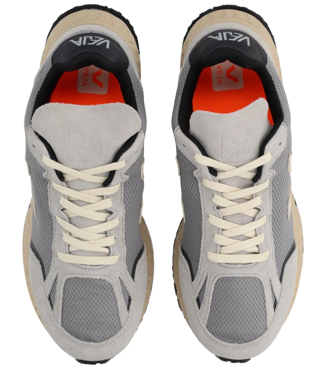 VEJA Серые синтетические низкие кроссовки / кеды, фото 5