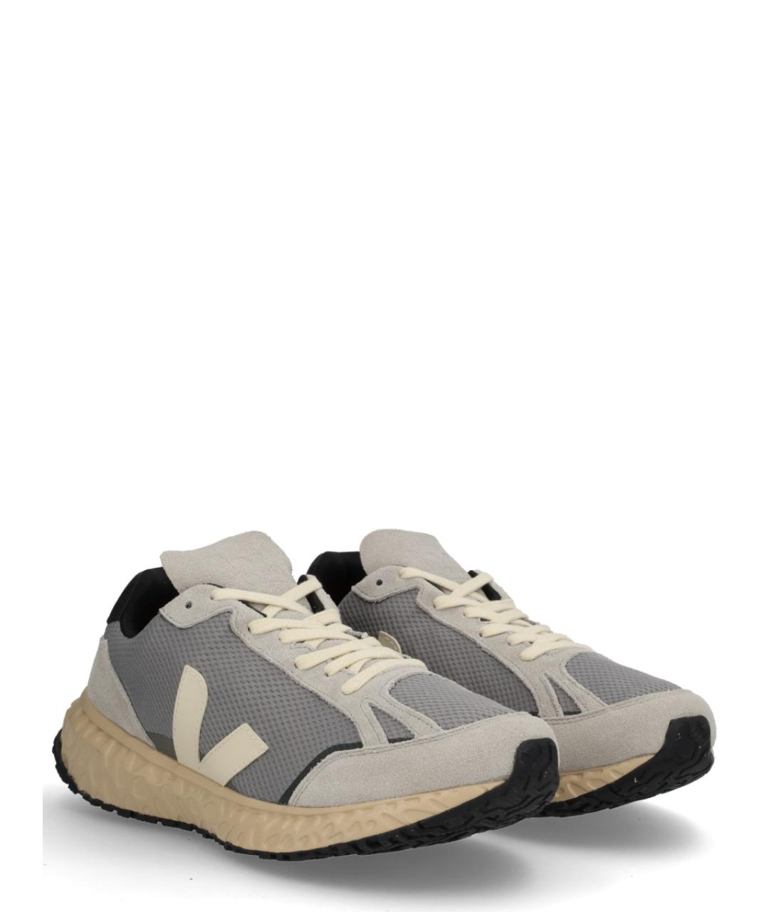 VEJA Серые синтетические низкие кроссовки / кеды, фото 2