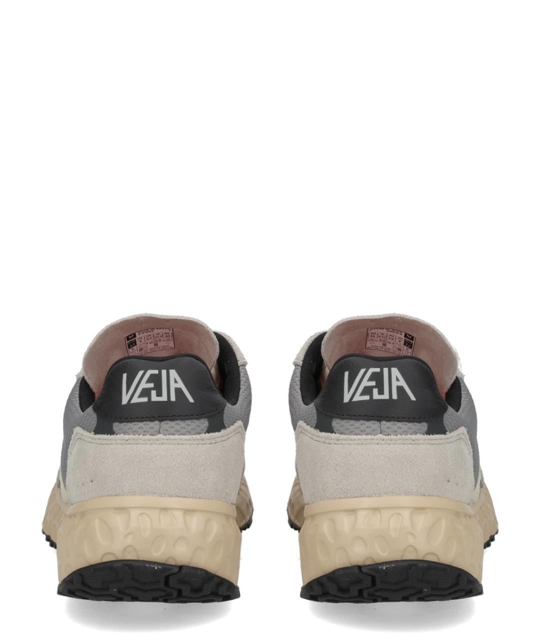 VEJA Серые синтетические низкие кроссовки / кеды, фото 4