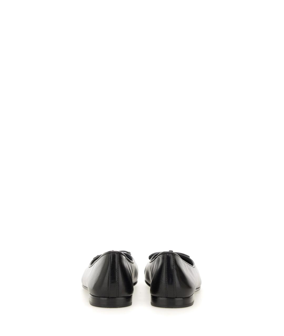 TORY BURCH Черные кожаные балетки, фото 4