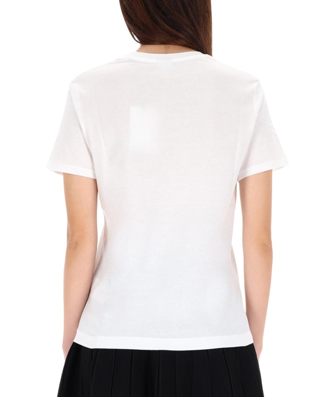 PAUL SMITH Белая хлопковая футболка, фото 4