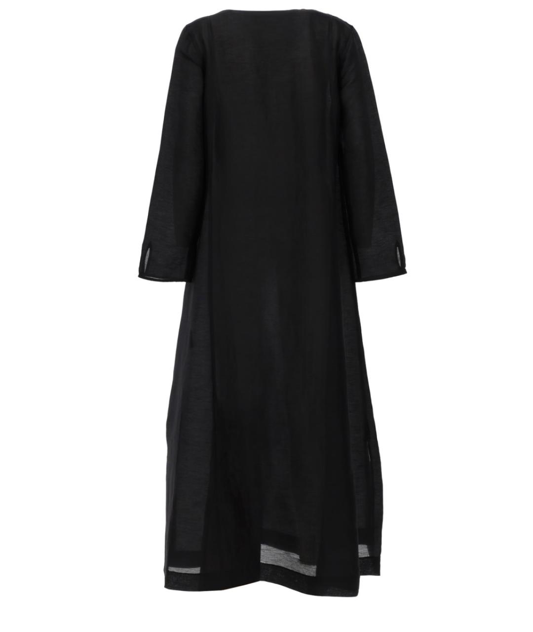 TORY BURCH Черная льняная туника, фото 2