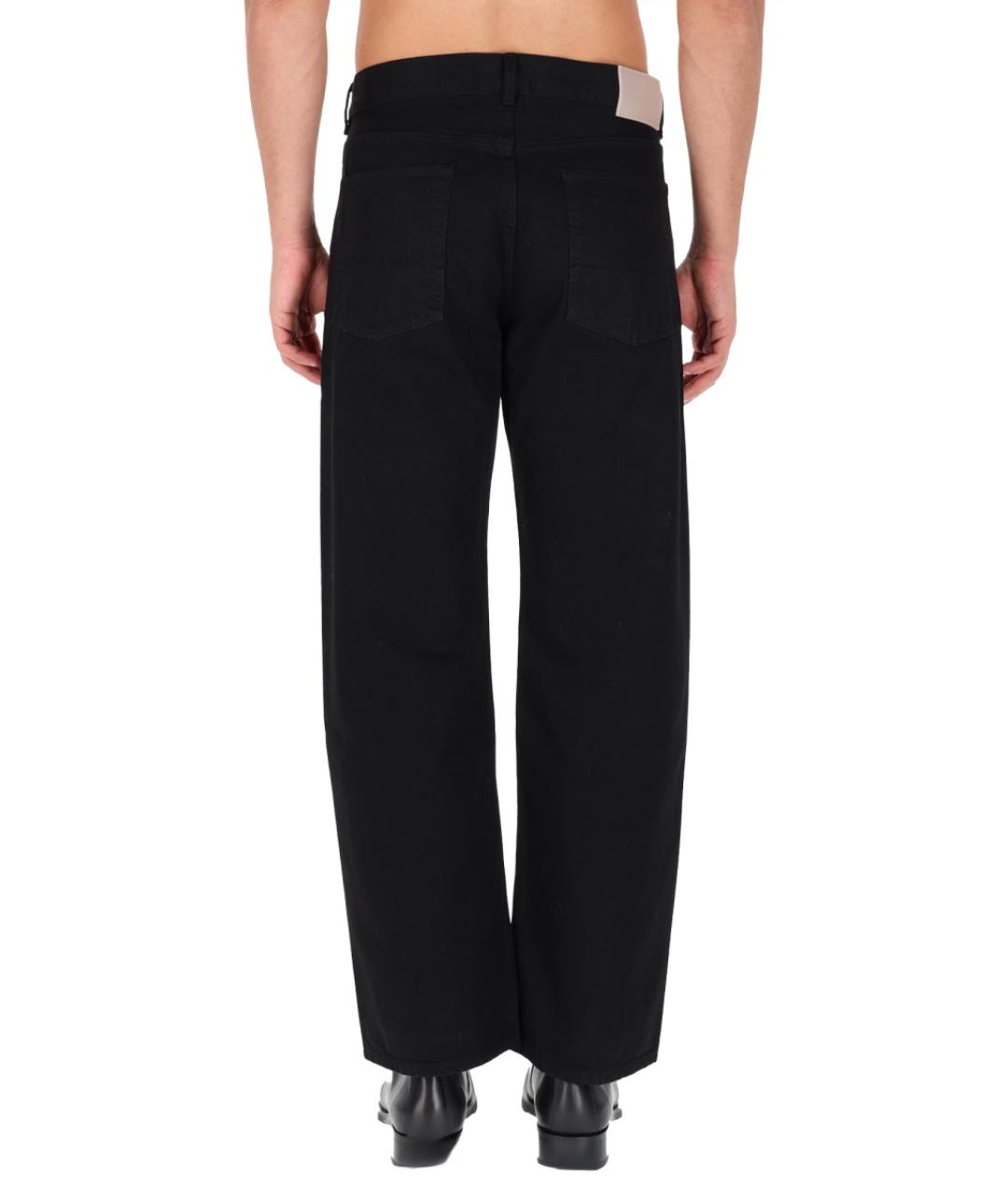 OUR LEGACY Черные хлопковые прямые джинсы, фото 6