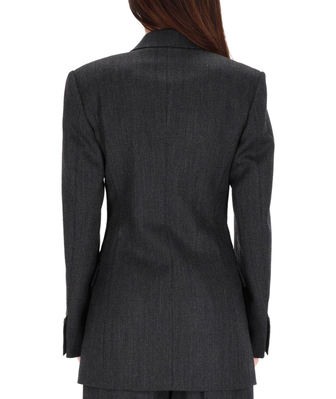 ALEXANDER WANG Черный шерстяной жакет/пиджак, фото 5