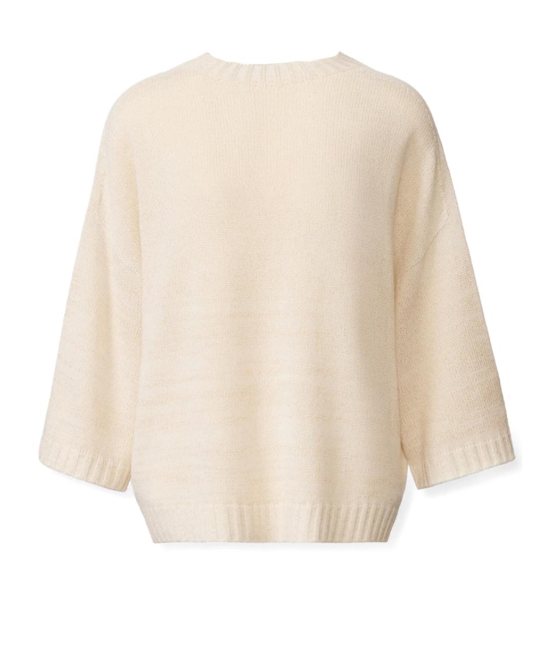 FABIANA FILIPPI Белый шерстяной джемпер / свитер, фото 2