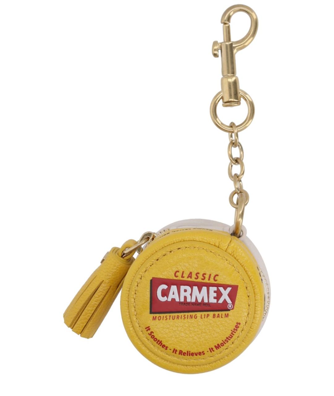 ANYA HINDMARCH Желтый брелок, фото 1