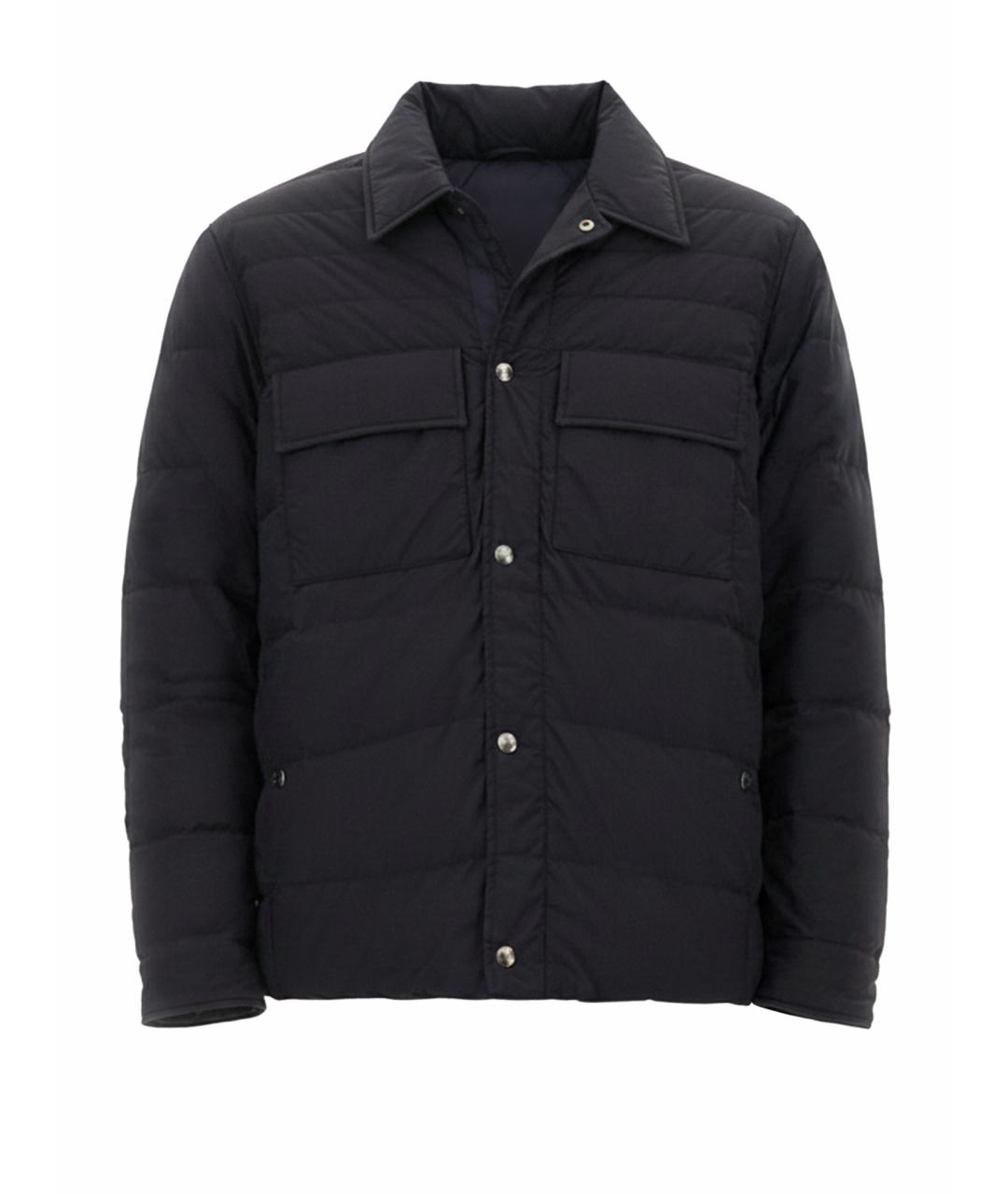 PAUL SMITH Синяя полиамидовая куртка, фото 1