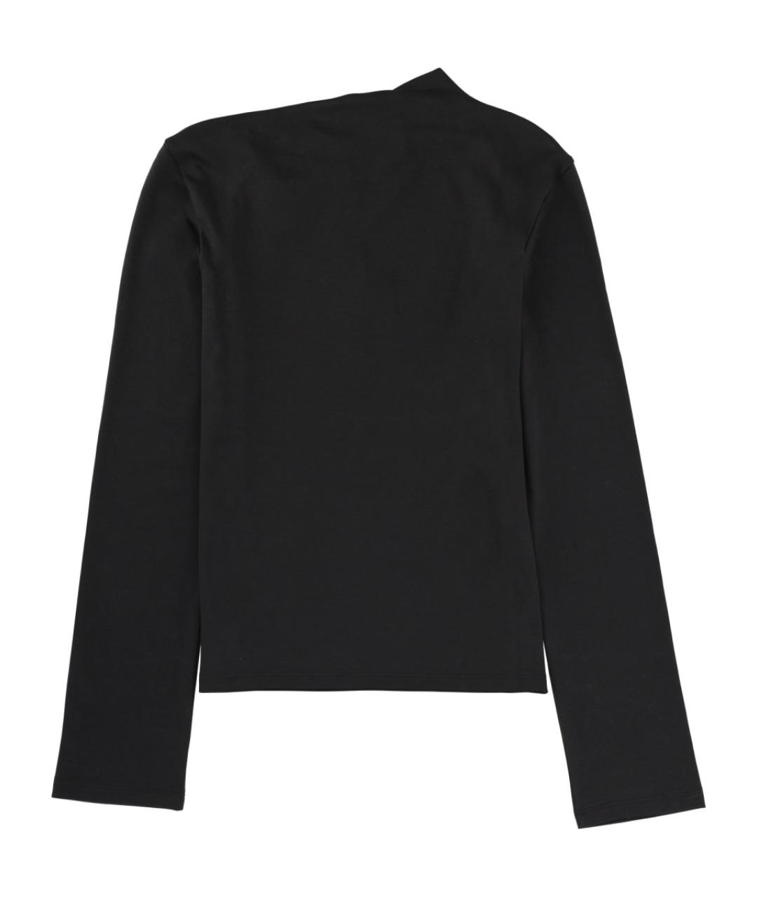THEORY Черная хлопковая блузы, фото 2