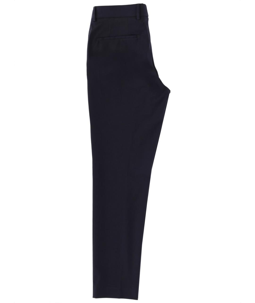 HUGO BOSS Синие полиэстеровые повседневные брюки, фото 3