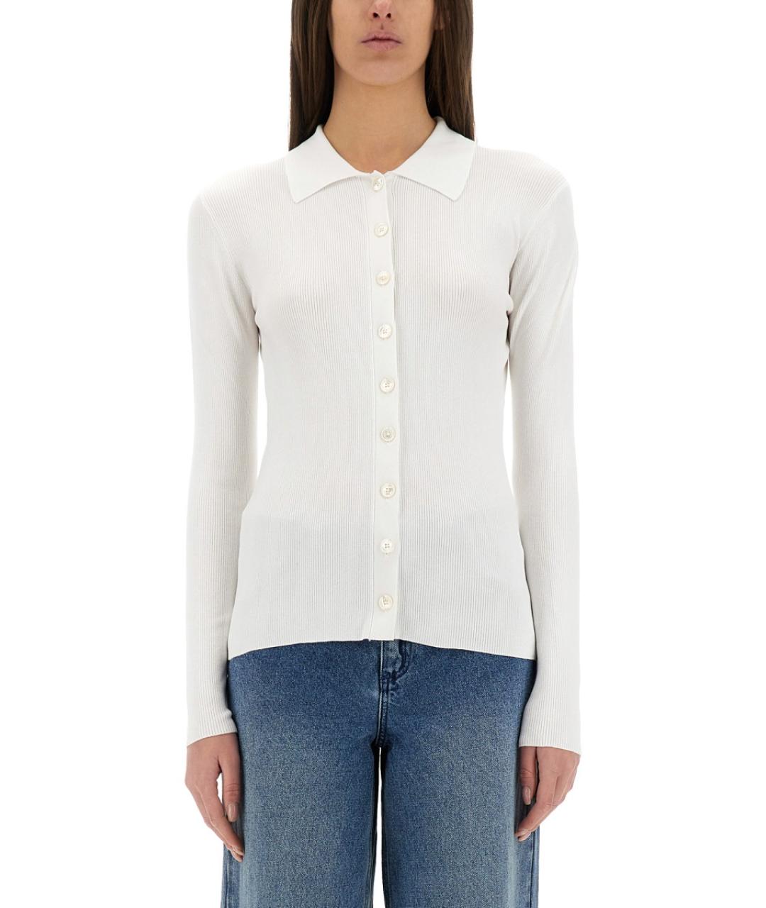 MICHAEL KORS Белый хлопковый кардиган, фото 5