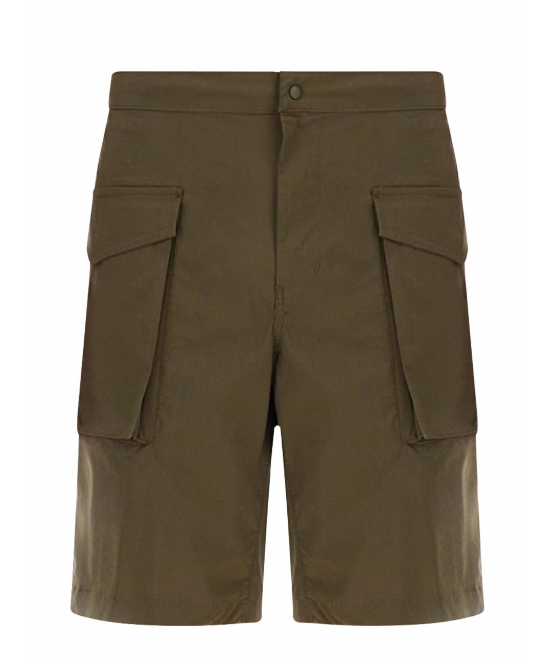 ASPESI Хаки хлопковые шорты, фото 1
