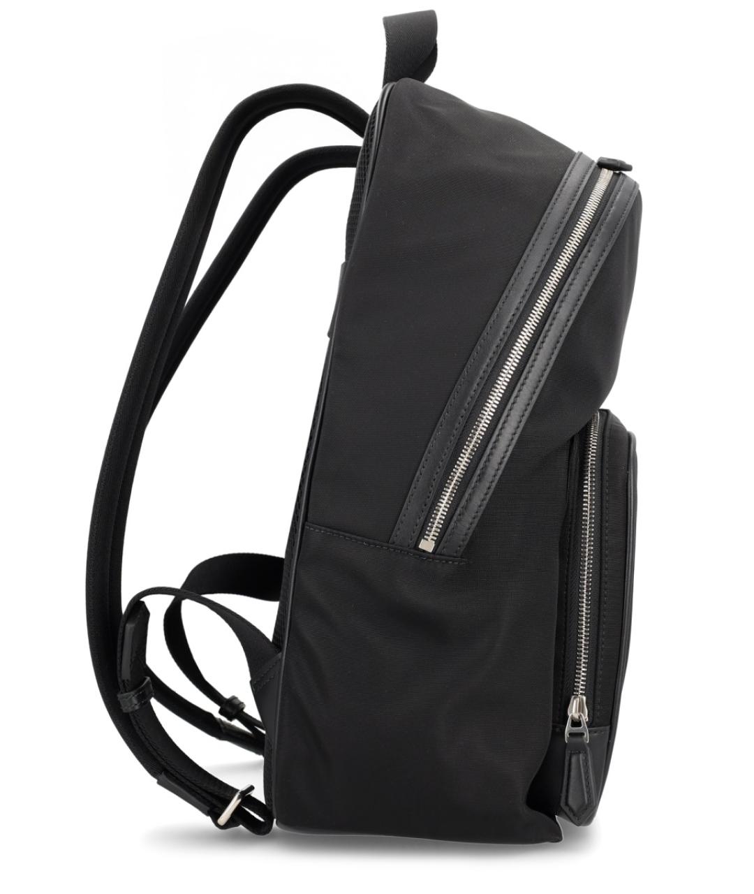 BALLY Черный синтетический рюкзак, фото 3