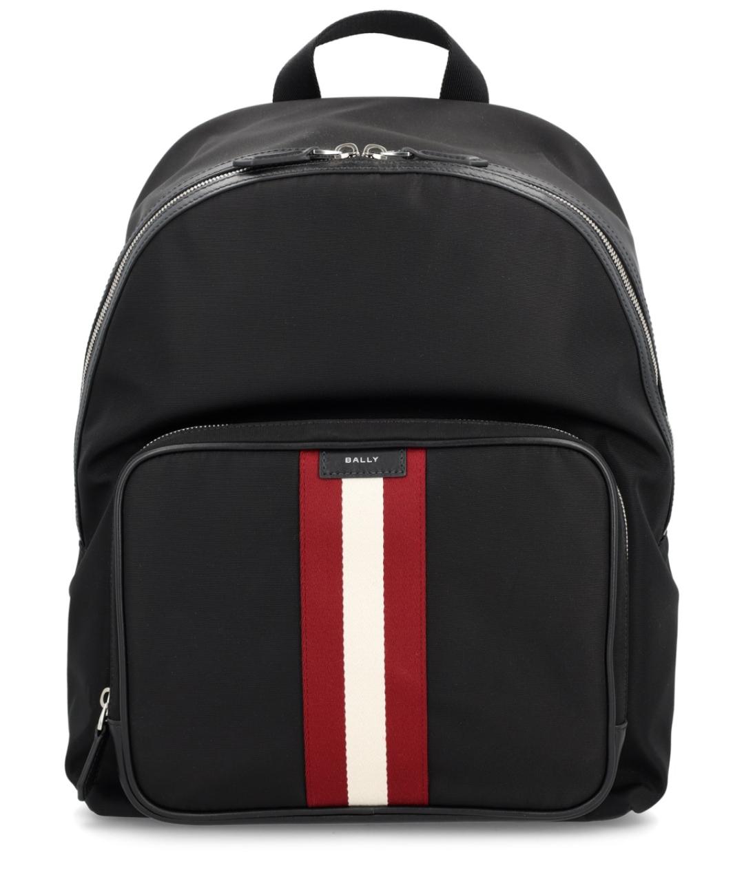 BALLY Черный синтетический рюкзак, фото 1