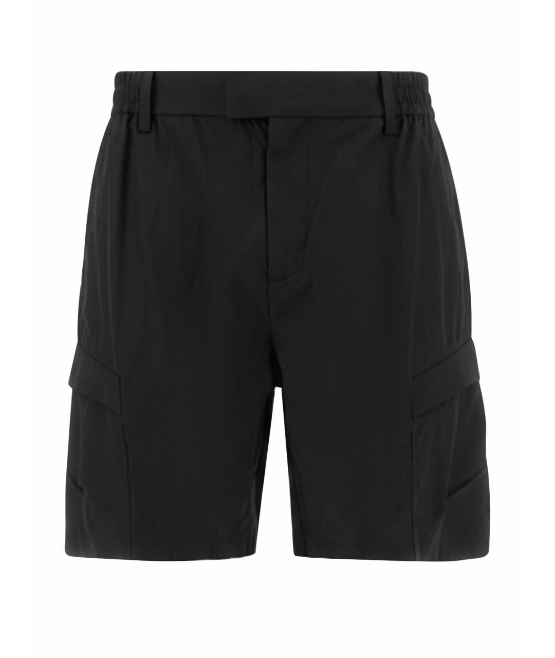 REPRESENT Черные хлопковые шорты, фото 1