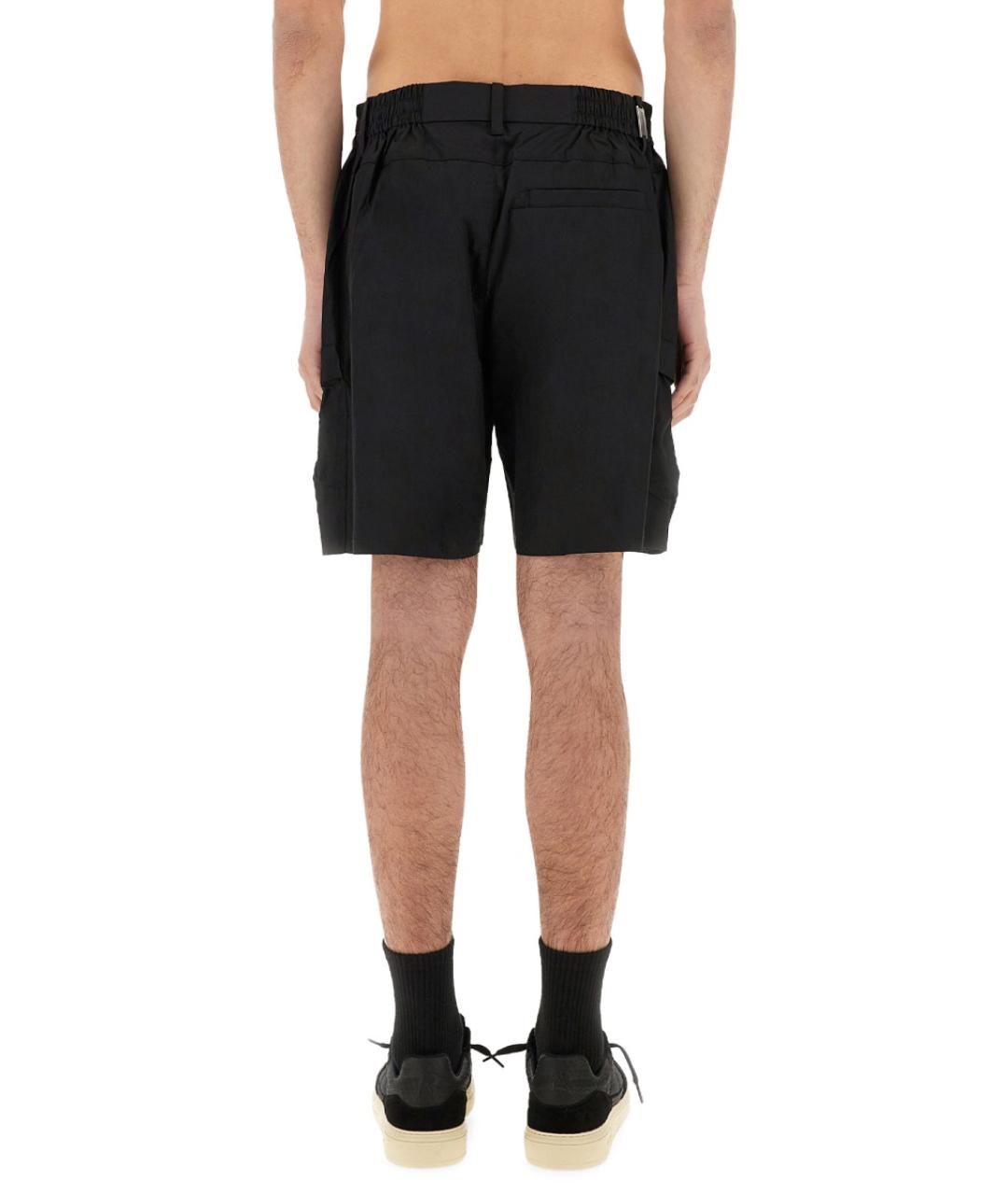 REPRESENT Черные хлопковые шорты, фото 3