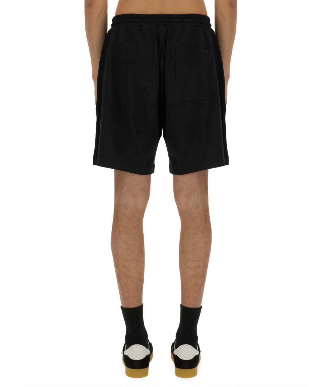 MSGM Черные хлопковые шорты, фото 3