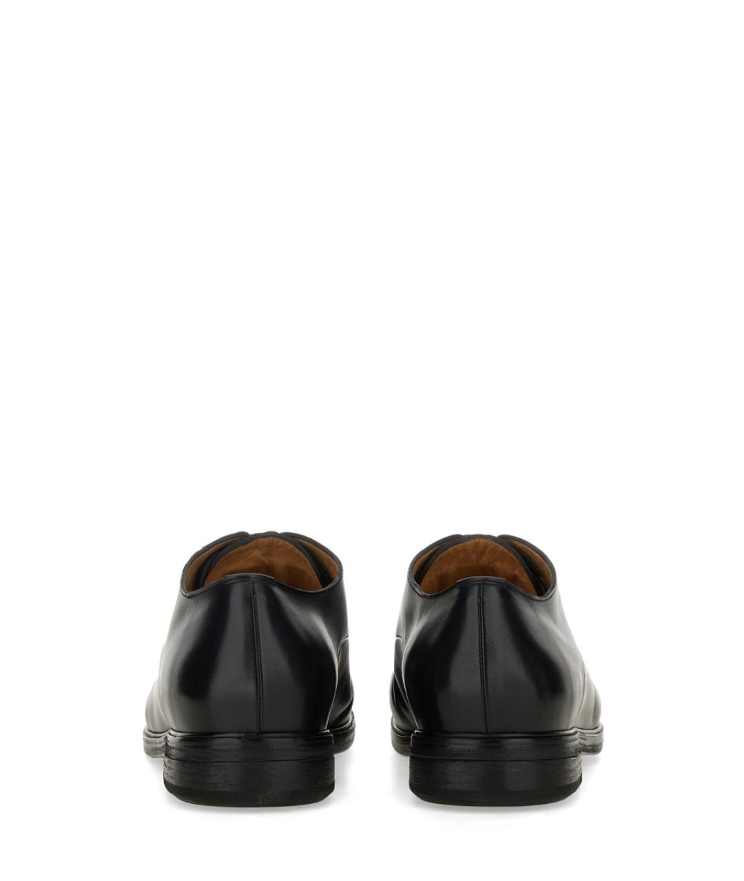 MARSELL Черные кожаные туфли, фото 3