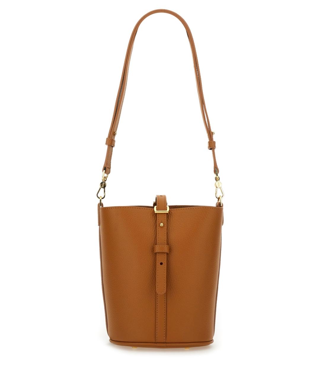 PATOU Коричневая кожаная сумка через плечо, фото 2