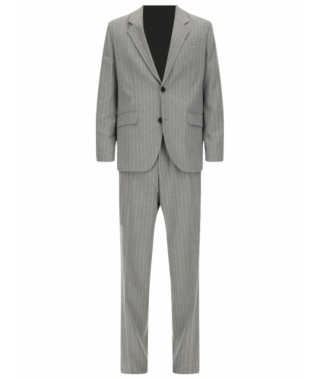 HUGO Серый классический костюм, фото 1
