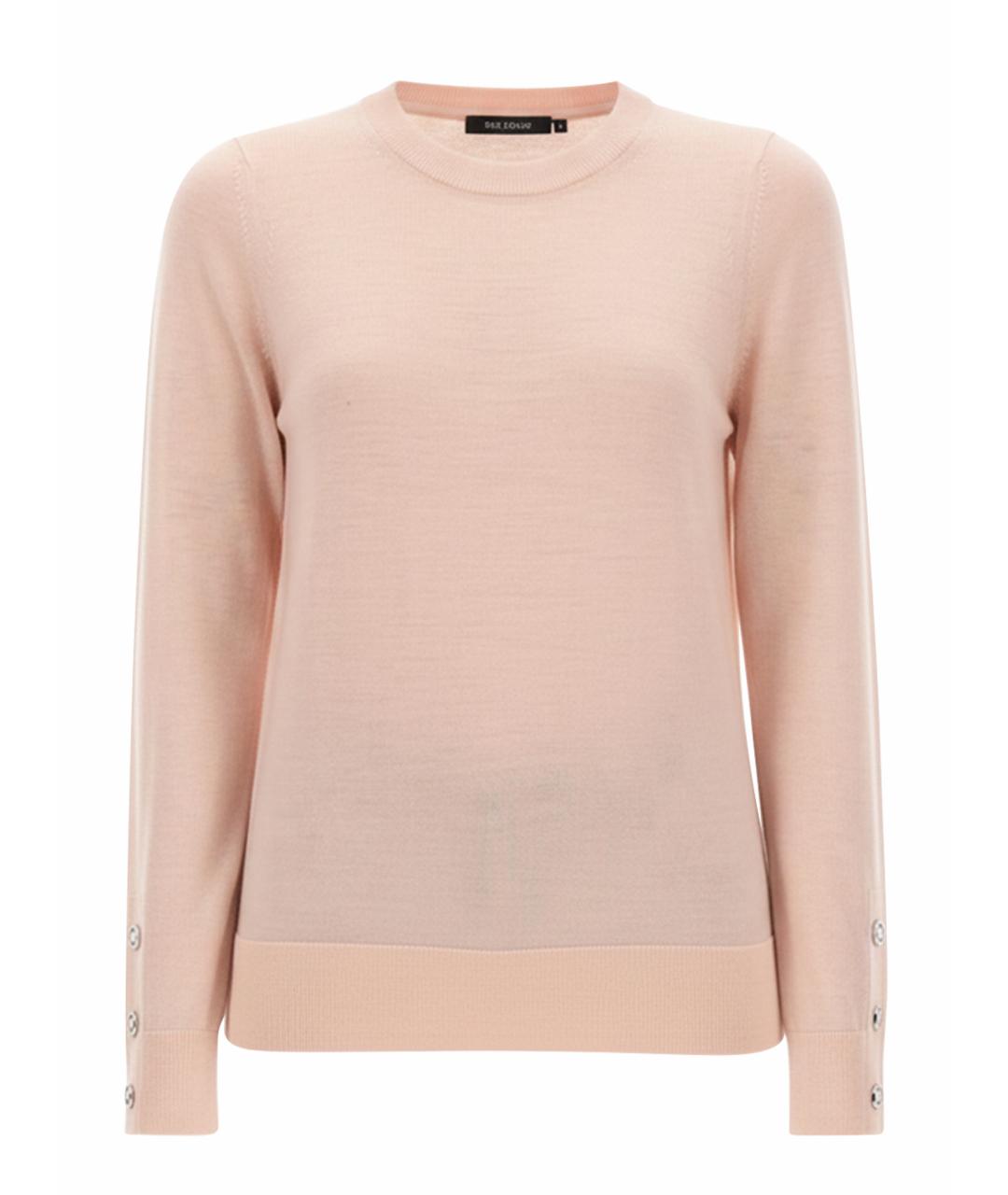 MICHAEL KORS Розовый шерстяной джемпер / свитер, фото 1