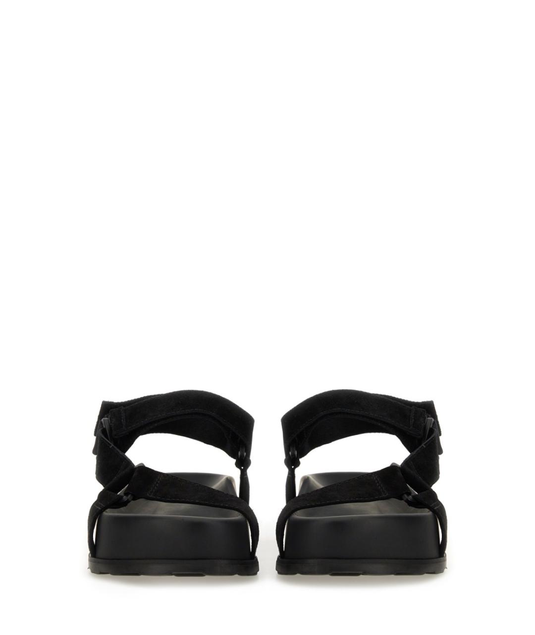 MOSCHINO Черные сандалии, фото 5