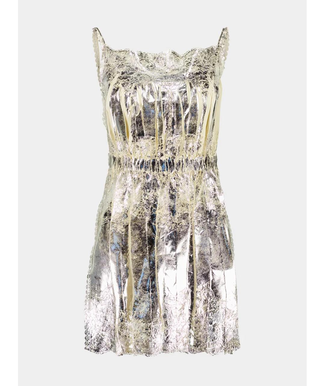 PACO RABANNE Белая полиэстеровая блузы, фото 6