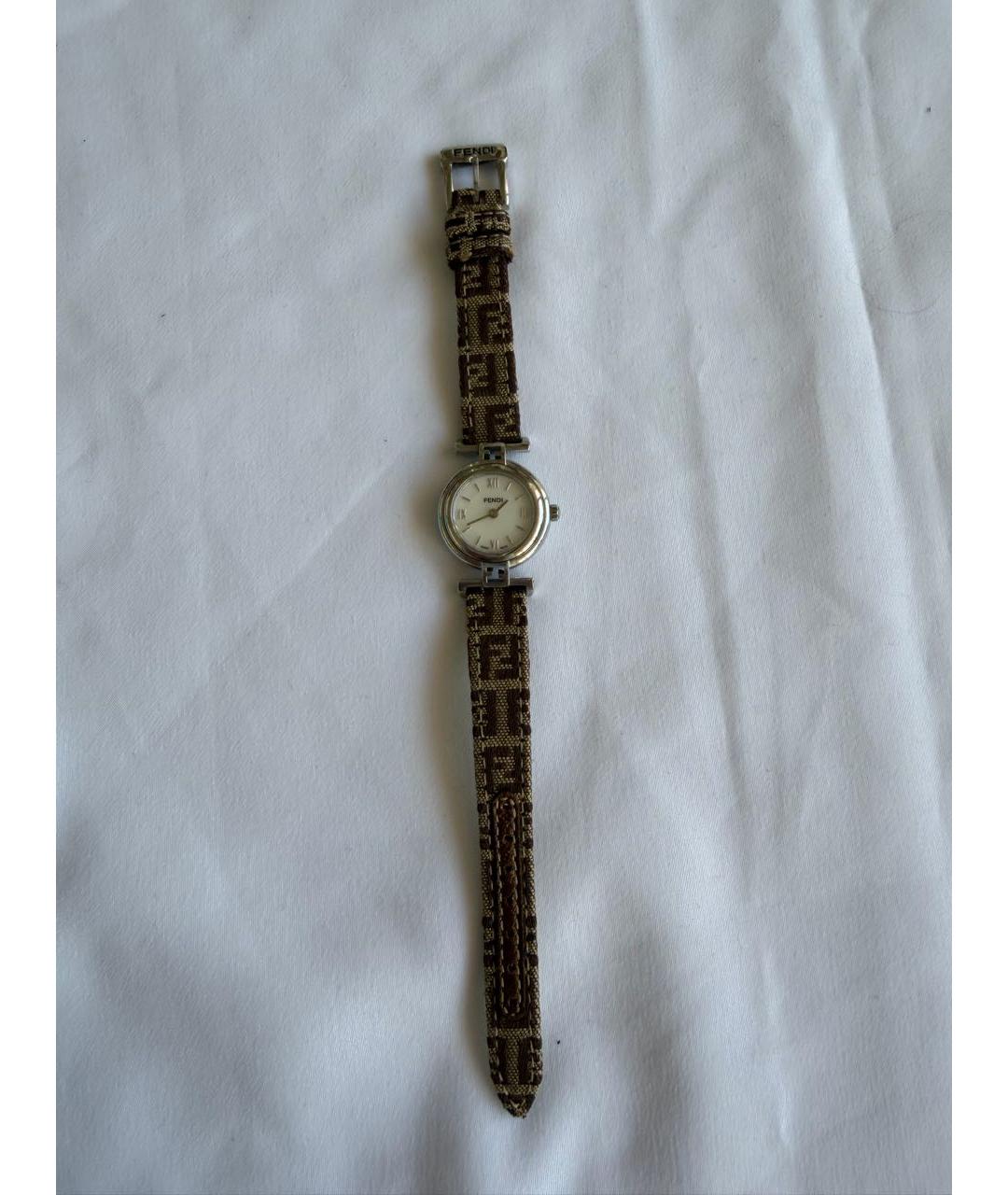 FENDI Серебряные часы, фото 9