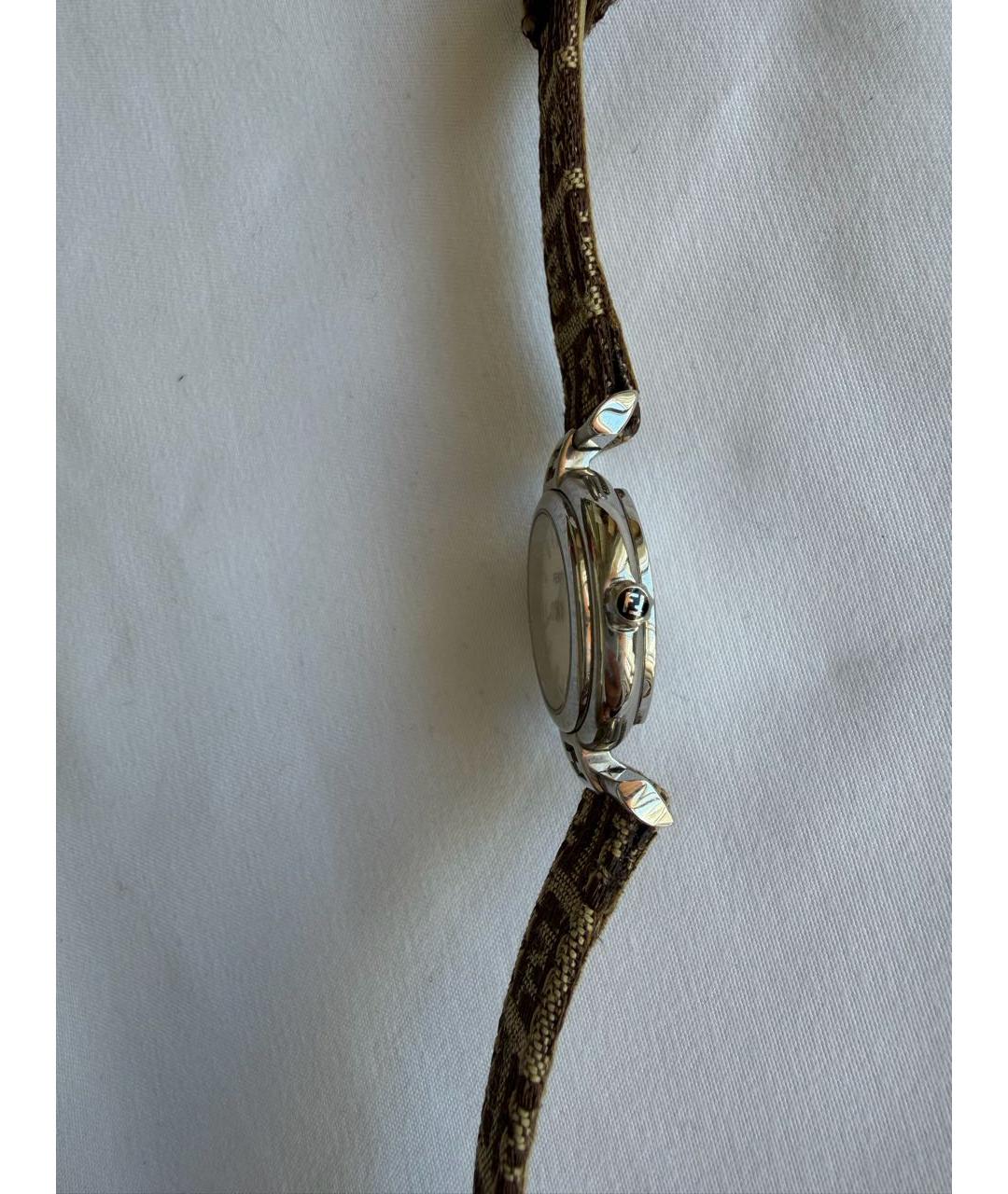 FENDI Серебряные часы, фото 3
