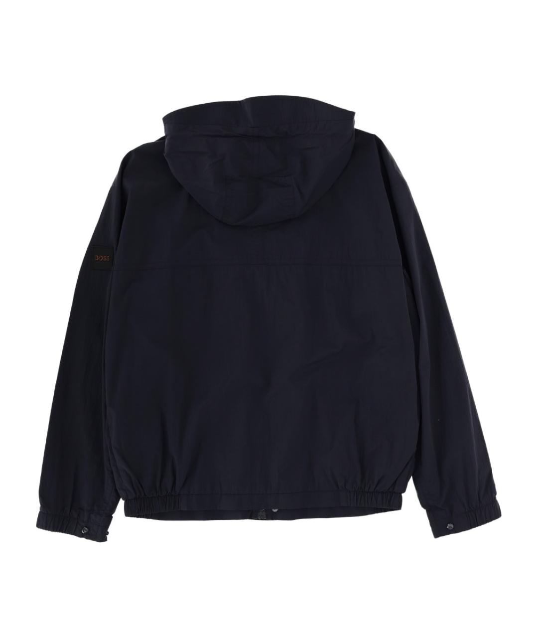 HUGO BOSS Синяя полиамидовая куртка, фото 2