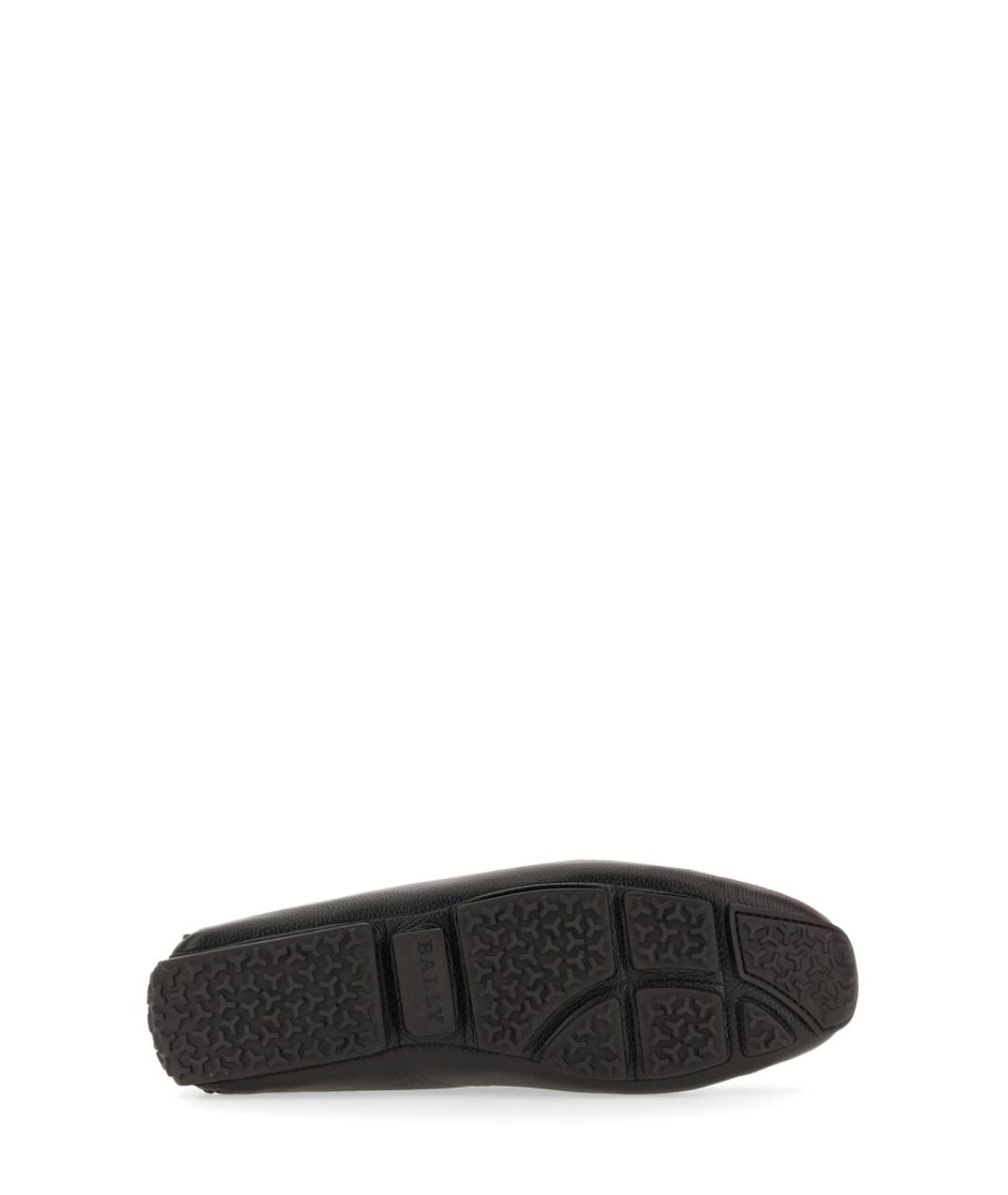 BALLY Черные кожаные мокасины, фото 5