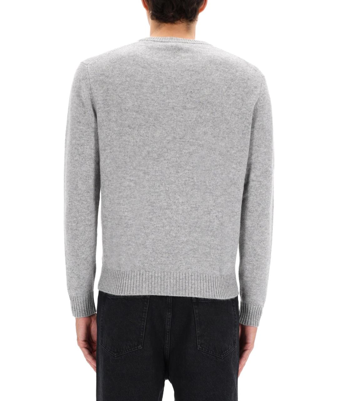 ASPESI Серый кашемировый джемпер / свитер, фото 3