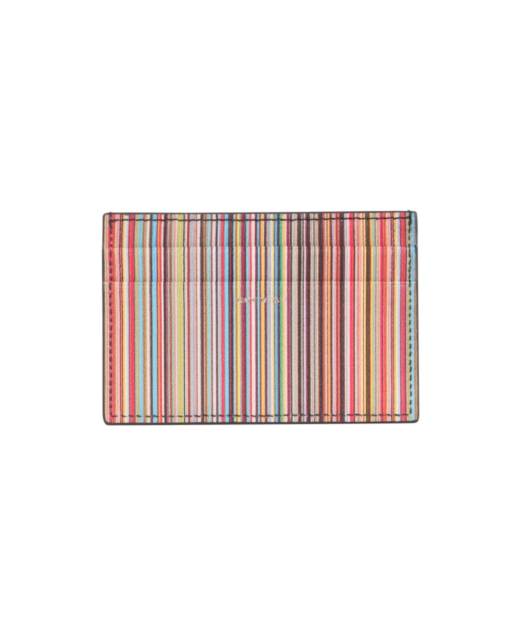 PAUL SMITH Черный кожаный кардхолдер, фото 2