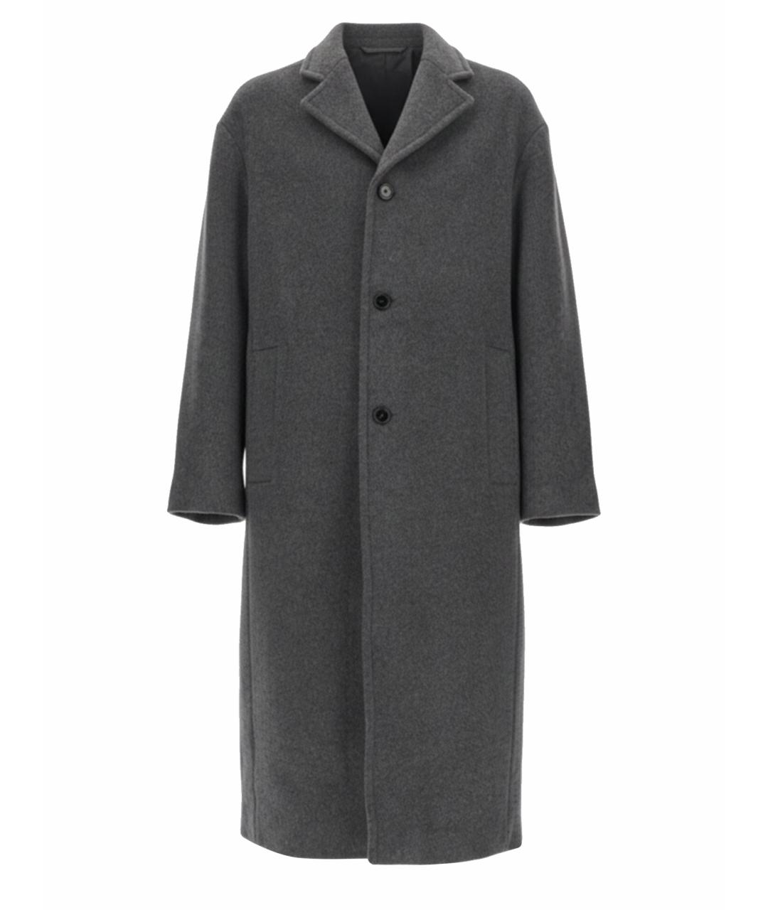 SEFR Серое шерстяное пальто, фото 1