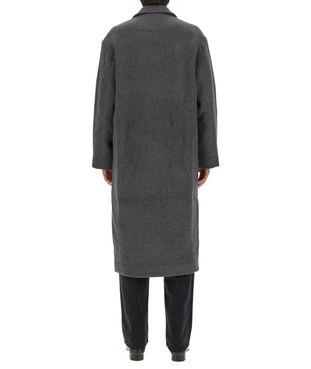 SEFR Серое шерстяное пальто, фото 3